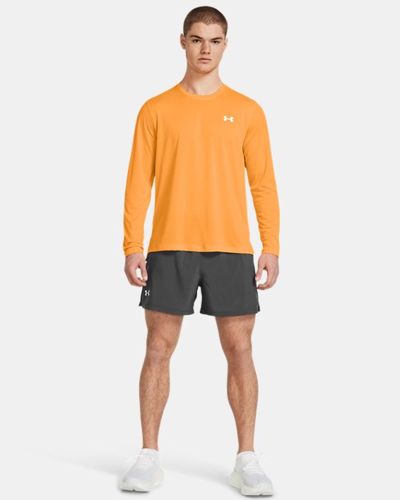 Men's UA Launch Unlined 5" Shorts, Gray, pdpMainDesktop image number 2